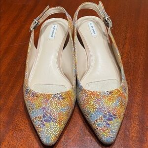 Alex Marie Mosaic slingback shoes